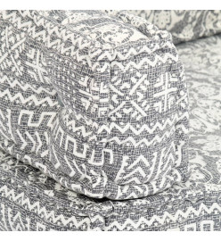 Pouf Gris clair Tissu