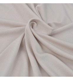 Housse extensible de canapé Beige Jersey de polyester