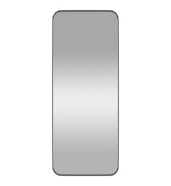 Miroir mural Noir 40x100 cm Rectangulaire