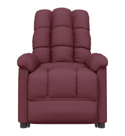 Fauteuil électrique de massage Violet Tissu