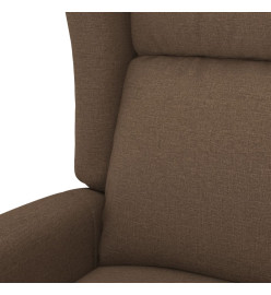 Fauteuil de massage Marron Tissu