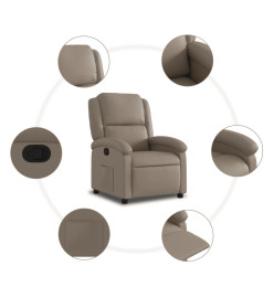 Fauteuil inclinable Cappuccino Similicuir