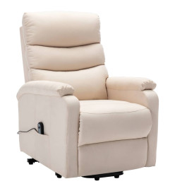 Fauteuil Crème Tissu