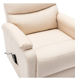 Fauteuil Crème Tissu