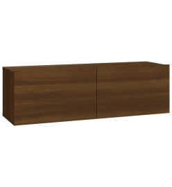 Ensemble de meubles TV 7 pcs Chêne marron Bois d'ingénierie