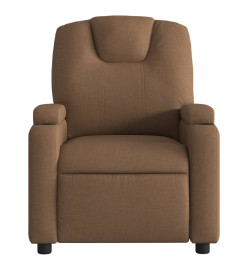 Fauteuil inclinable Marron Tissu