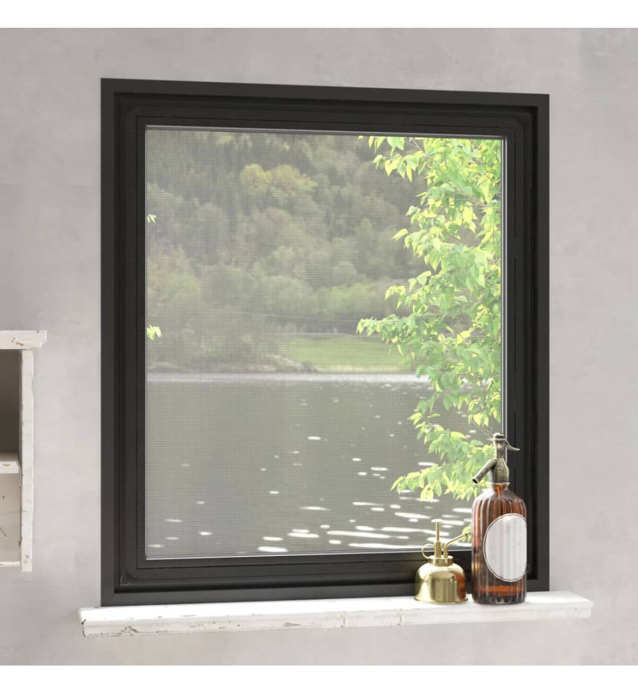 Moustiquaire magnétique pour fenêtres anthracite 120x140 cm Moustiquaire magnétique pour fenêtres anthracite 120x140 cm