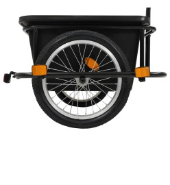 Remorque pour bicyclette 50 L Noir