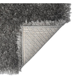 Tapis shaggy à poils hauts Anthracite 140x200 cm 50 mm