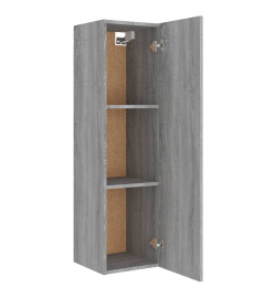 Ensemble de meubles TV 4 pcs Sonoma gris Bois d'ingénierie