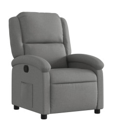 Fauteuil inclinable Gris foncé Tissu