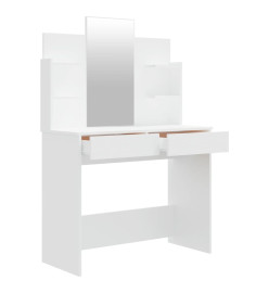 Ensemble de coiffeuse Blanc 96x40x142 cm