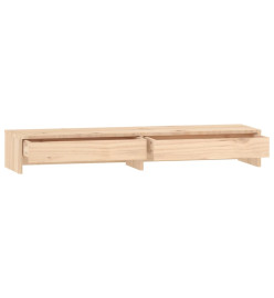 Support pour moniteur 100x27x15 cm Bois de pin solide