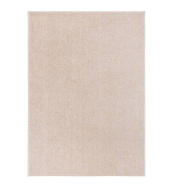 Tapis à poils courts 240x340 cm Beige foncé