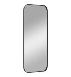 Miroir mural Noir 30x80 cm Rectangulaire