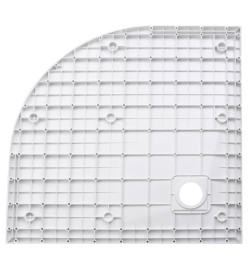 Receveur de douche SMC Blanc 90x90 cm