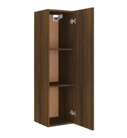 Ensemble de meubles TV 4 pcs Chêne marron Bois d'ingénierie