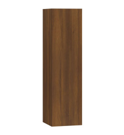 Ensemble de meubles TV 8 pcs Chêne marron Bois d'ingénierie