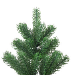 Sapin de Noël artificiel Nordmann pré-éclairé vert 210 cm