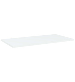 Panneaux de bibliothèque 4 pcs Blanc 60x30x1,5 cm Aggloméré