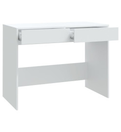 Bureau Blanc 101x50x76,5 cm Aggloméré