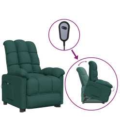 Fauteuil Vert foncé Tissu