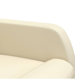 Fauteuil de massage Crème Similicuir