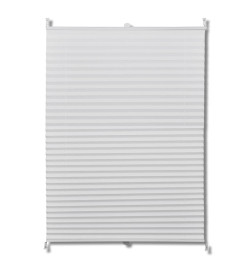 Store plissé 70x125 cm Blanc