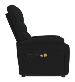 Fauteuil de massage Noir Tissu