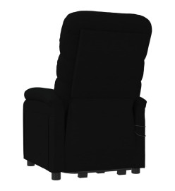 Fauteuil de massage Noir Tissu