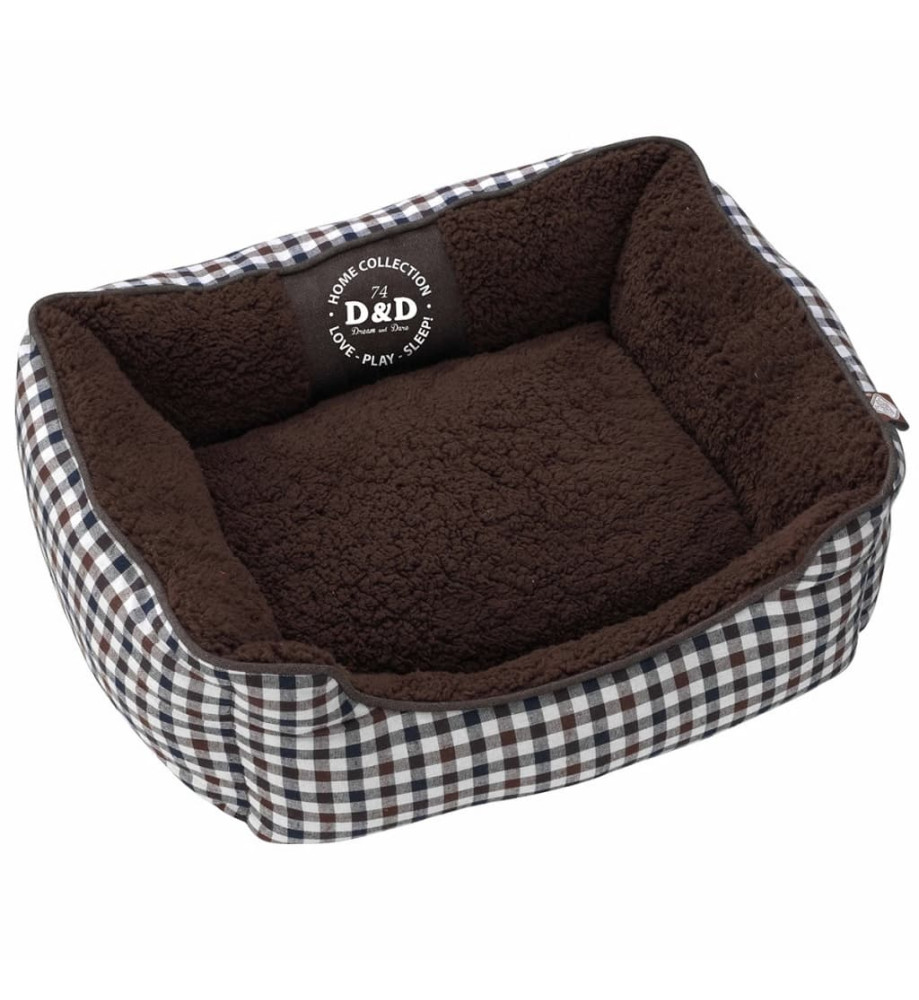 D&D Lit pour chiens Sweet Checker 60 x 50 x 20 cm 671/438084