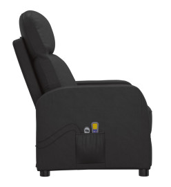 Fauteuil de massage Noir Similicuir