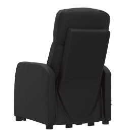 Fauteuil de massage Noir Similicuir