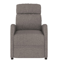 Fauteuil de massage Taupe Tissu