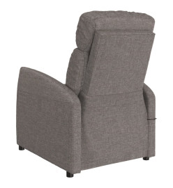 Fauteuil de massage Taupe Tissu