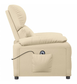 Fauteuil Crème Tissu