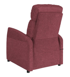 Fauteuil de massage Rouge bordeaux Tissu