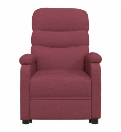 Fauteuil de massage Rouge bordeaux Tissu