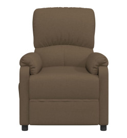 Fauteuil de massage Marron Tissu