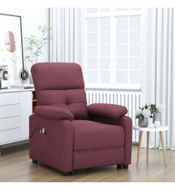 Fauteuil de massage Violet Tissu