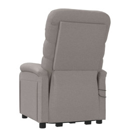 Fauteuil de massage Taupe Tissu