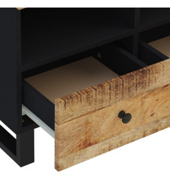 Meuble TV 70x33x46 cm Bois massif de manguier