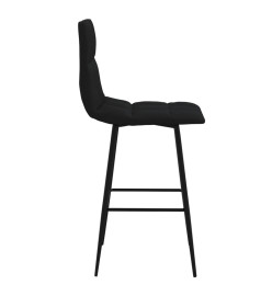 Tabouret de bar Noir Velours