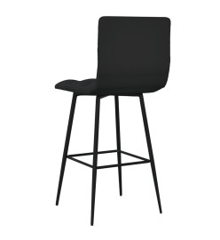 Tabouret de bar Noir Velours