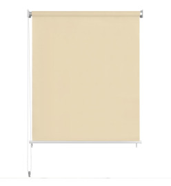 Store roulant d'extérieur 100 x 140 cm Couleur crème