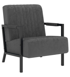 Fauteuil Gris foncé Velours