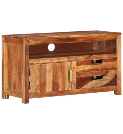 Meuble TV 90x34,5x50 cm Bois d'acacia massif