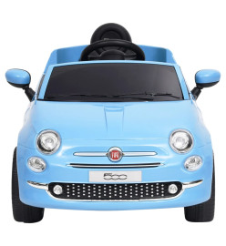 Voiture électrique pour enfants Fiat 500 Bleu