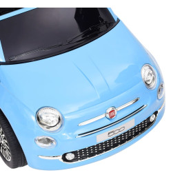 Voiture électrique pour enfants Fiat 500 Bleu