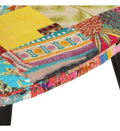 Fauteuil avec repose-pieds Multicolore Toile patchwork